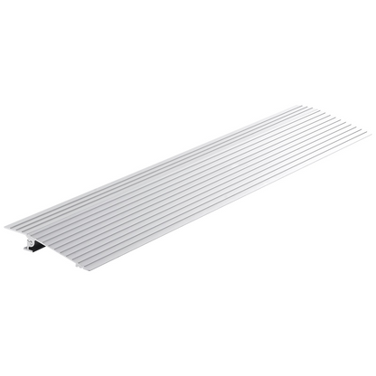 VEVOR Door Threshold Ramp, 1" Rise, 800 lbs Load Capacity, Door Ramp for Wheelchairs, Aluminum Threshold Ramp for Doorways, Adjustable Modular Threshold Ramp for Wheelchairs, Scooters, Power Chairs