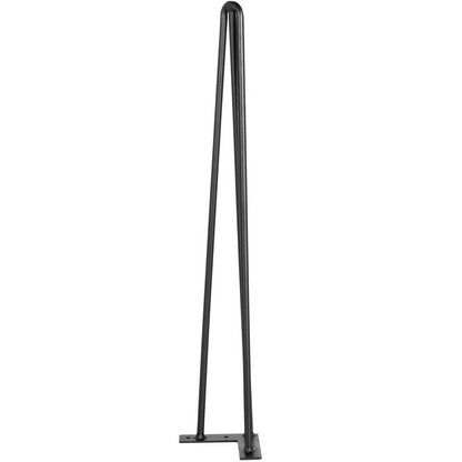 VEVOR 22" Black Hairpin Table Legs, Set of 4, 880lbs Capacity, Heavy Duty