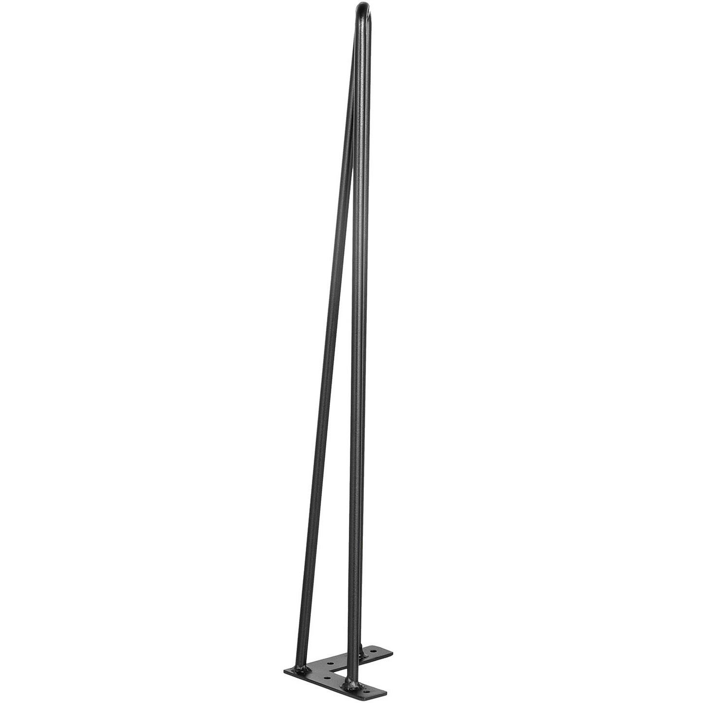 VEVOR 22" Black Hairpin Table Legs, Set of 4, 880lbs Capacity, Heavy Duty