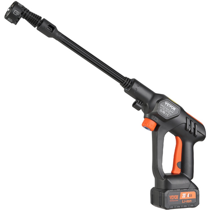 VEVOR 652-PSI Cordless Pressure Washer Gun, 1.1 GPM, Handheld Power Cleaner