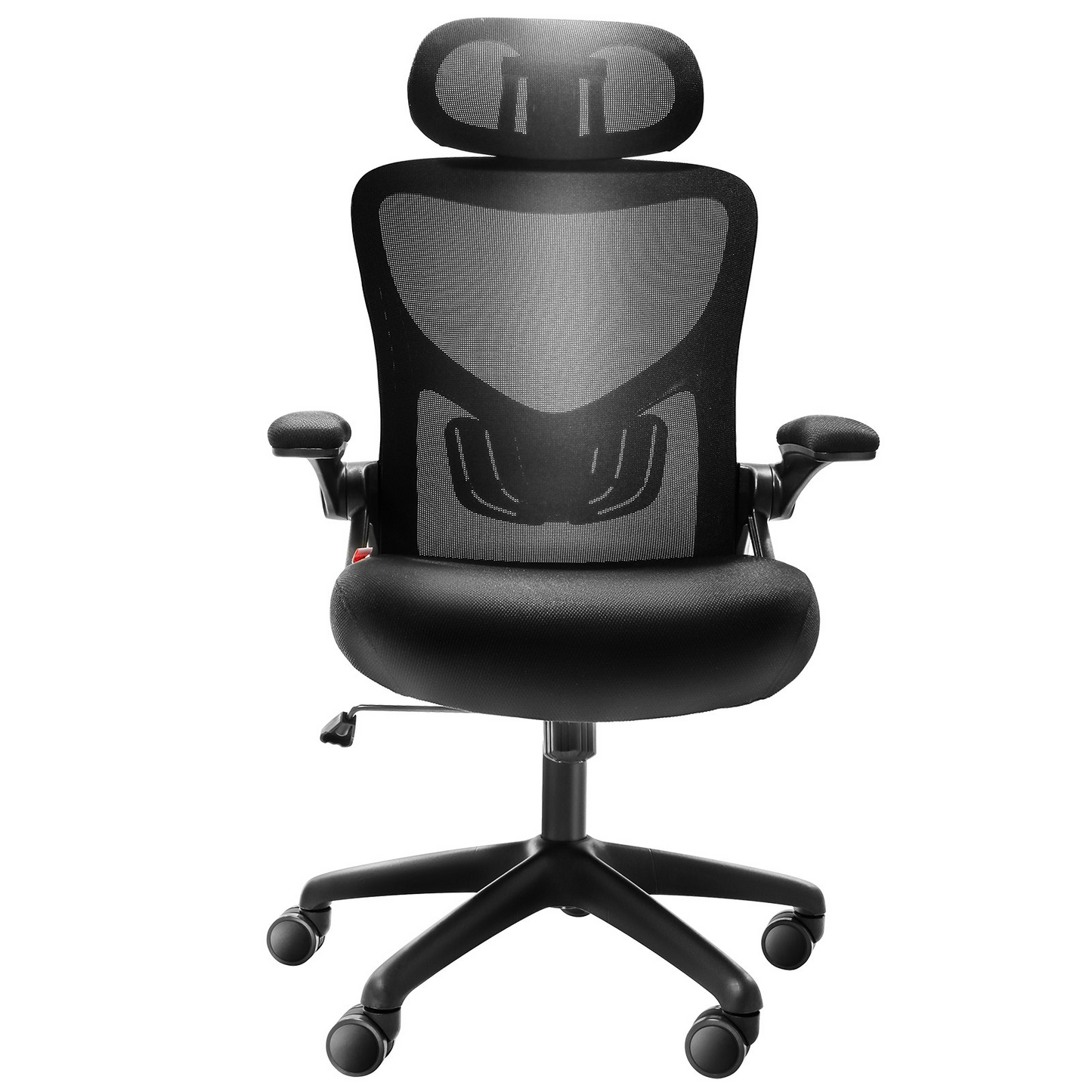 VEVOR Office Chair with Adjustable Lumbar Support, High Back Ergonomic Desk Chair with Adjustable Headrest, Ergonomic Office Chair Backrest with 2D Armrest, Computer Chair for Home, Office