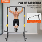 VEVOR Squat Stand Power Rack, Multi-Functional Power Rack with Pull up Bar, Hook, and Weight Plate Storage Attachment, Adjustable Power Rack Cage, Steel Exercise Squat Stand for Home Gym Equipment