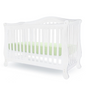 The Brentwood 4 in 1 Convertible Full Sized Wood Crib, White