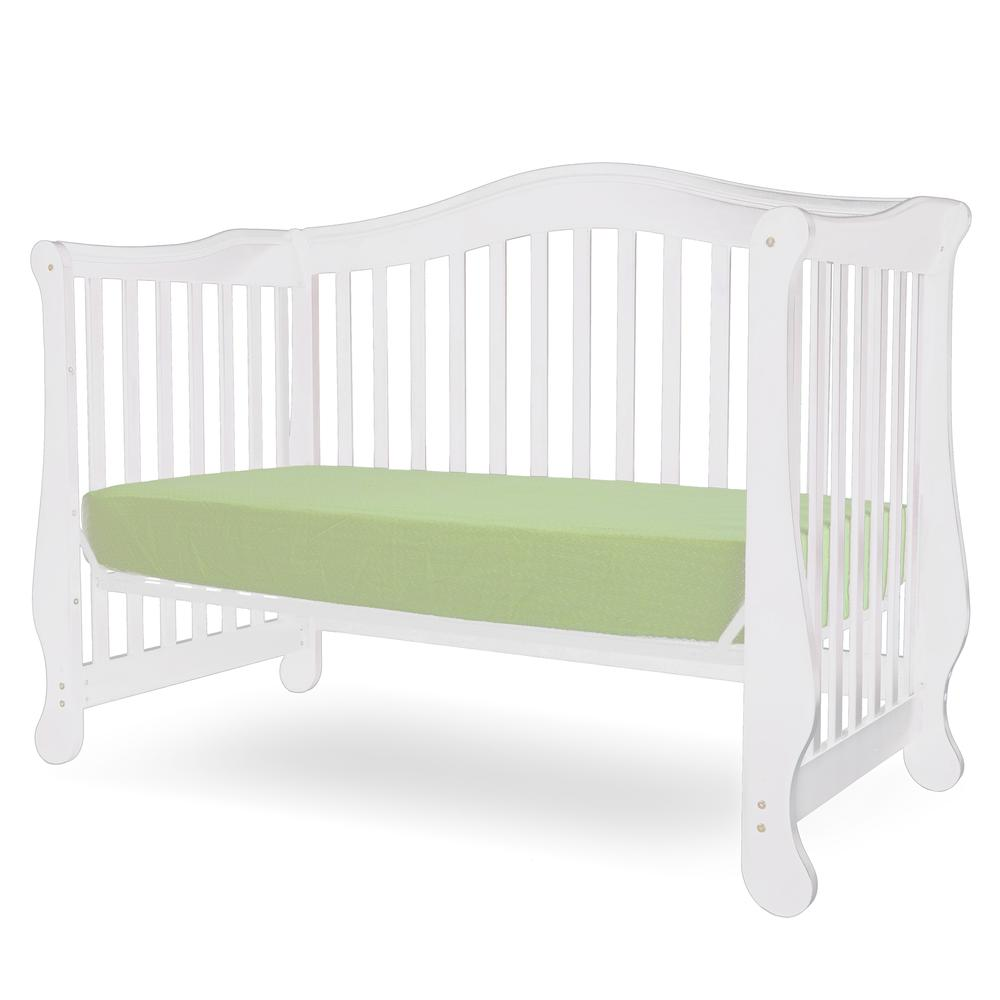 The Brentwood 4 in 1 Convertible Full Sized Wood Crib, White