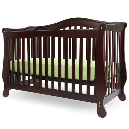 The Brentwood 4 in 1 Convertible Full Sized Wood Crib, Cherry