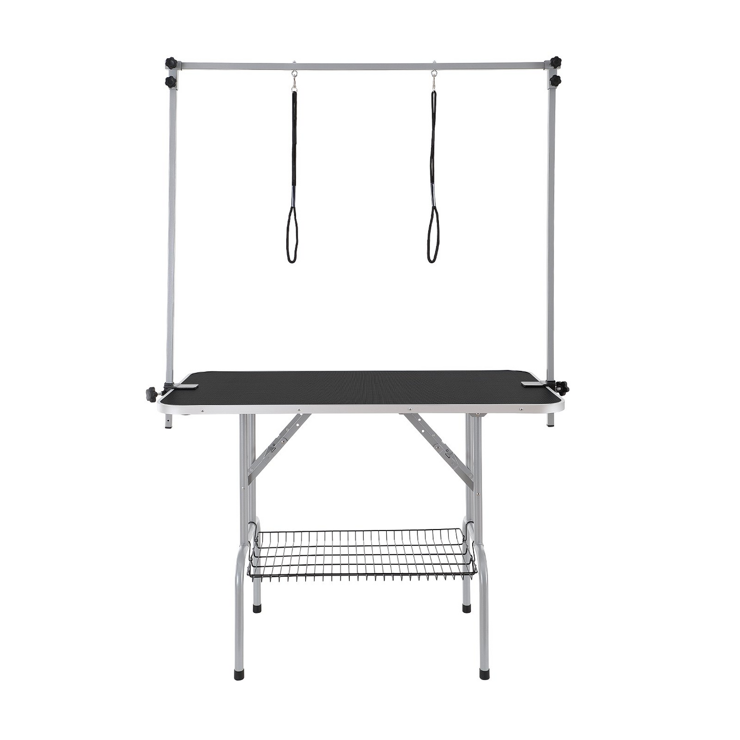 VEVOR Pet Grooming Table Two Arms with Clamp, 46'' Dog Grooming Station