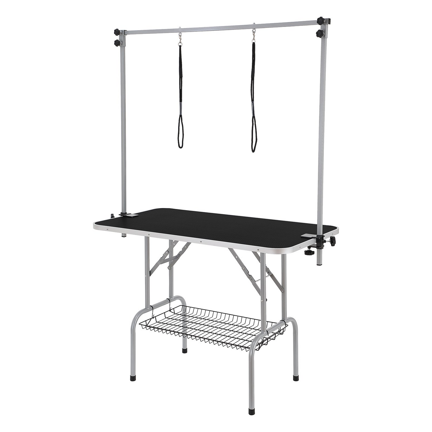 VEVOR Pet Grooming Table Two Arms with Clamp, 46'' Dog Grooming Station