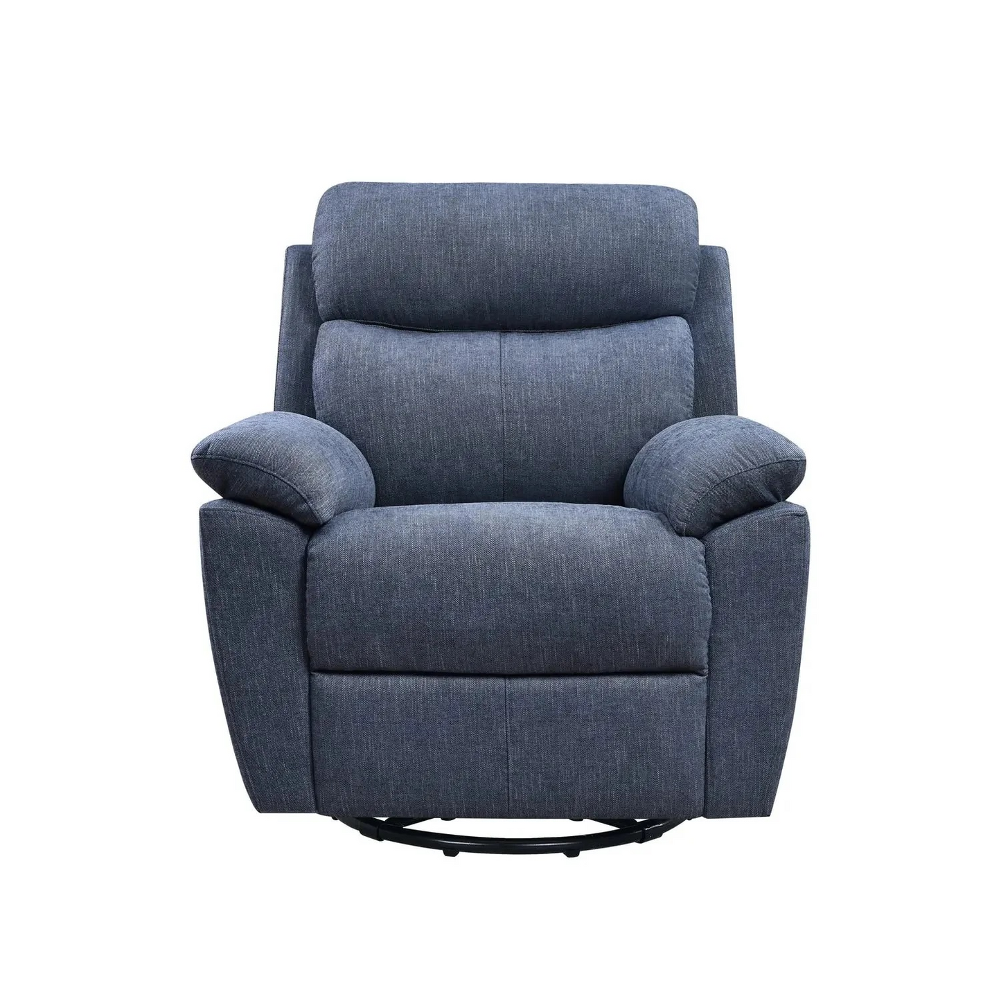 35" Blue Fabric Power Recliner with USB - Ultimate Comfort and Convenience