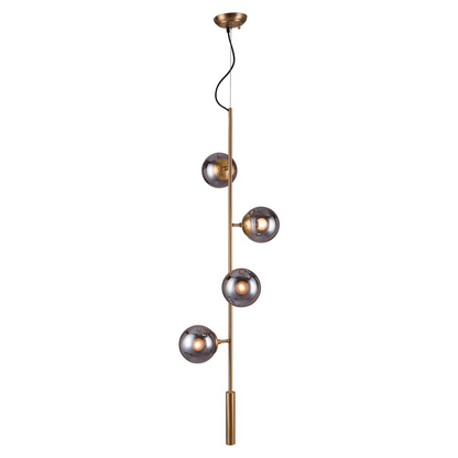 Zatara Ceiling Lamp in Brass - Elegant Modern & Deco Lighting for Sophisticated Interiors