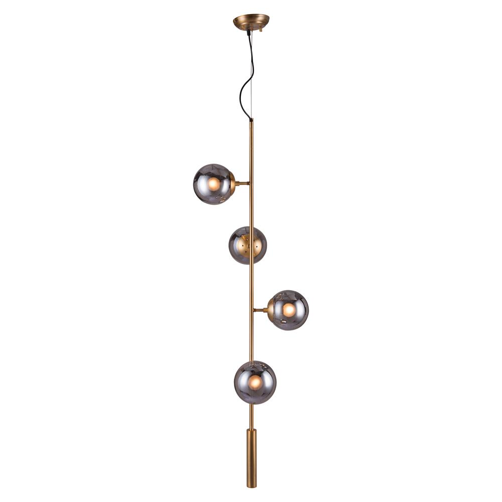 Zatara Ceiling Lamp in Brass - Elegant Modern & Deco Lighting for Sophisticated Interiors