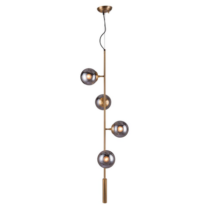 Zatara Ceiling Lamp in Brass - Elegant Modern & Deco Lighting for Sophisticated Interiors