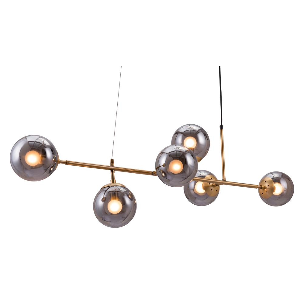 Gisela Ceiling Lamp Brass - Modern Deco Style Lighting