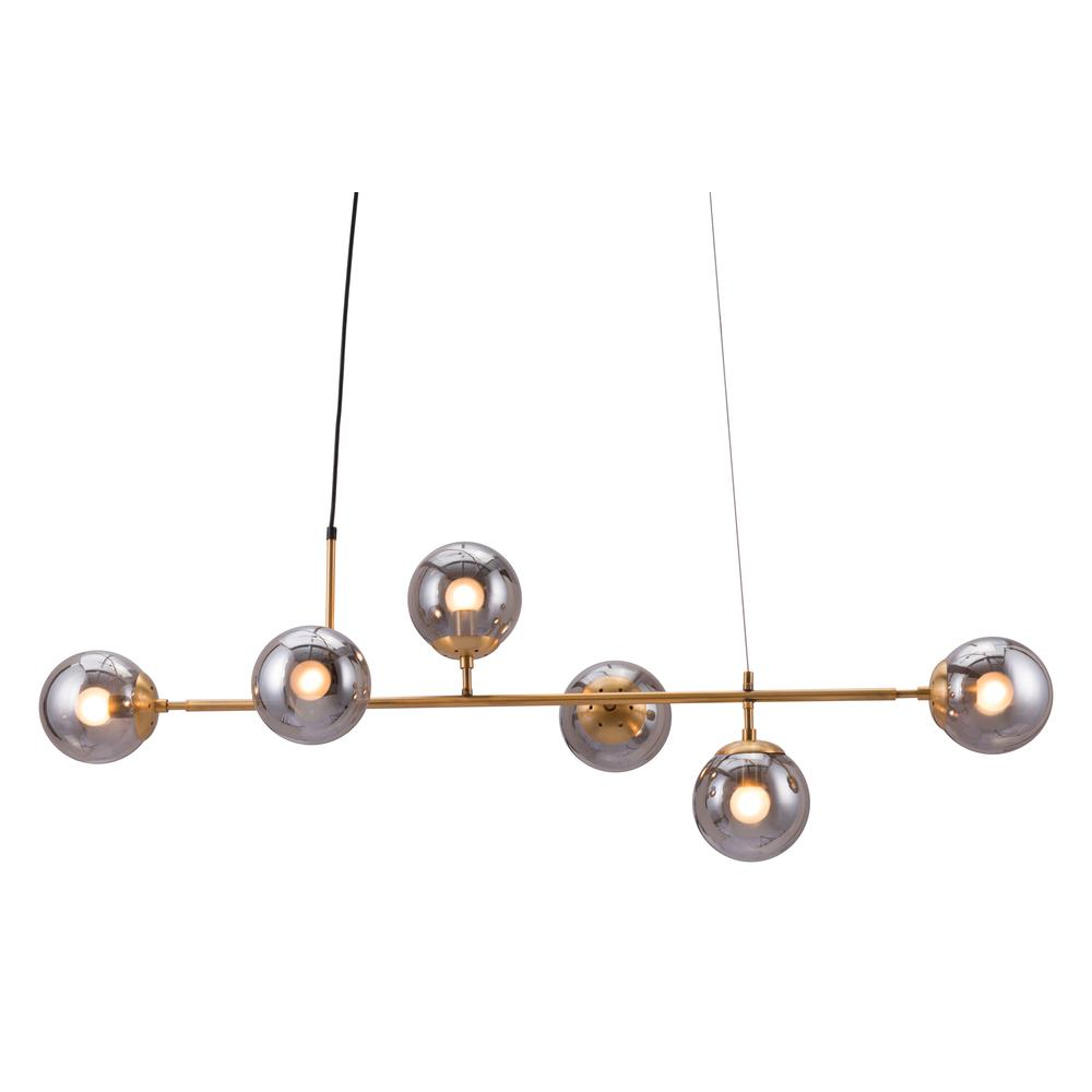 Gisela Ceiling Lamp Brass - Modern Deco Style Lighting