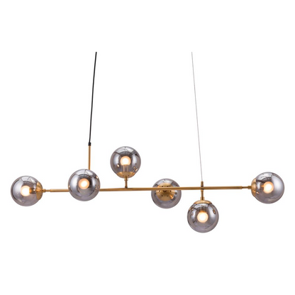 Gisela Ceiling Lamp Brass - Modern Deco Style Lighting