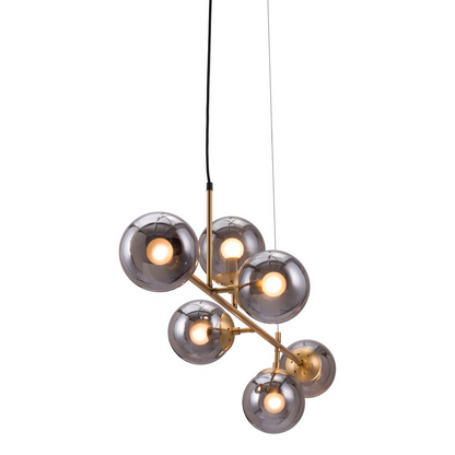 Gisela Ceiling Lamp Brass - Modern Deco Style Lighting