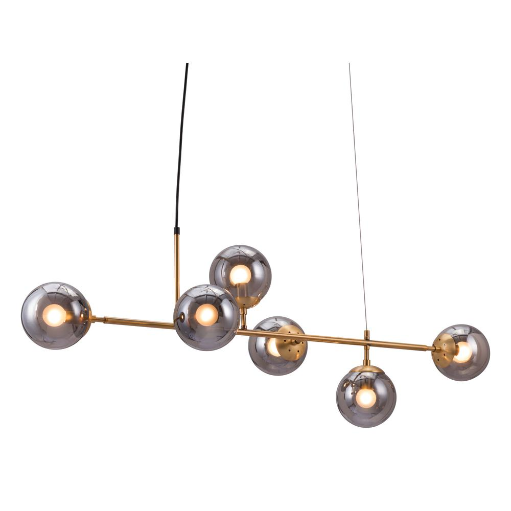 Gisela Ceiling Lamp Brass - Modern Deco Style Lighting