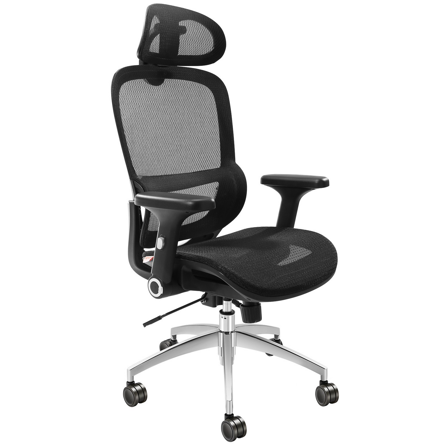 VEVOR Ergonomic Office Chair, Adjustable Height, Mesh Seat, Lumbar Support