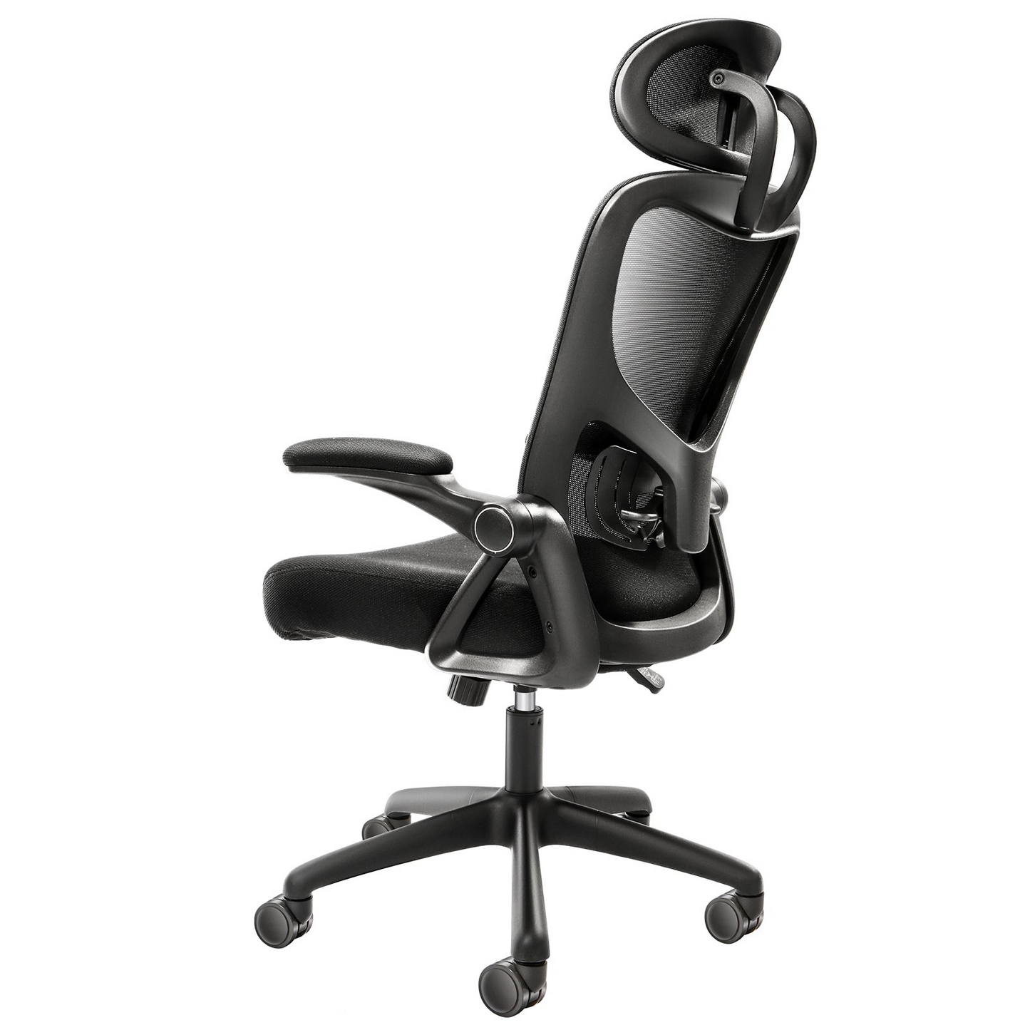 VEVOR Office Chair with Adjustable Lumbar Support, High Back Ergonomic Desk Chair with Adjustable Headrest, Ergonomic Office Chair Backrest with 2D Armrest, Computer Chair for Home, Office