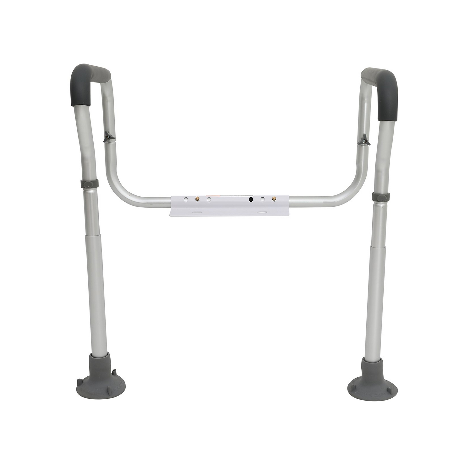 VEVOR Adjustable Toilet Safety Rail, 300 lbs Capacity, Padded Armrests