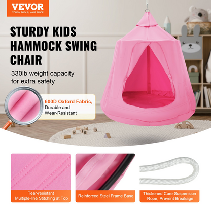 VEVOR 330 lbs Hanging Hammock – Indoor/Outdoor Sensory Swing for Kids & Adults