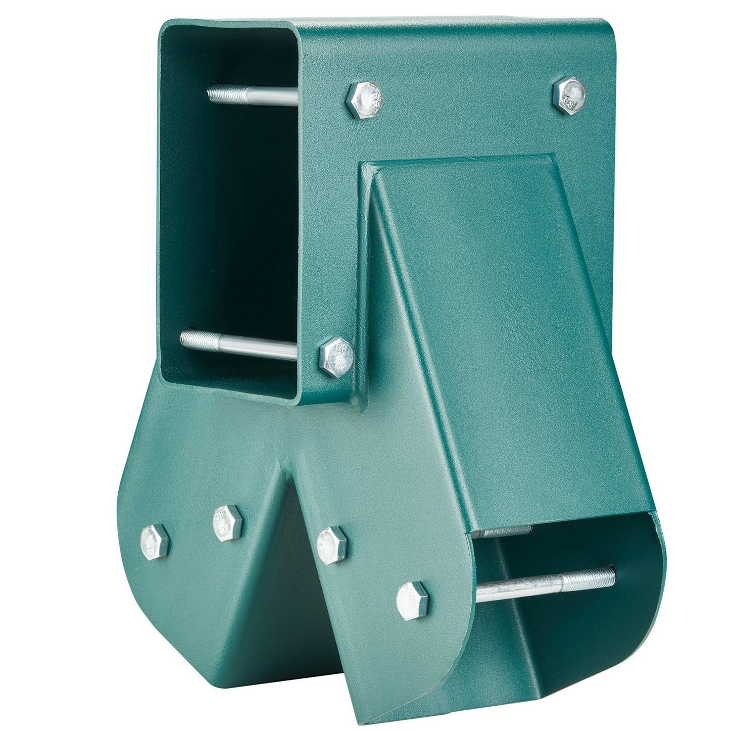 VEVOR A-Frame Middle Swing Set Brackets, Heavy Duty Carbon Steel Swing Set Hardware with Mounting Hardware, DIY Swing Set Bracket Swing Set Kit for 4x4 Legs & 4x6 Beam, Green