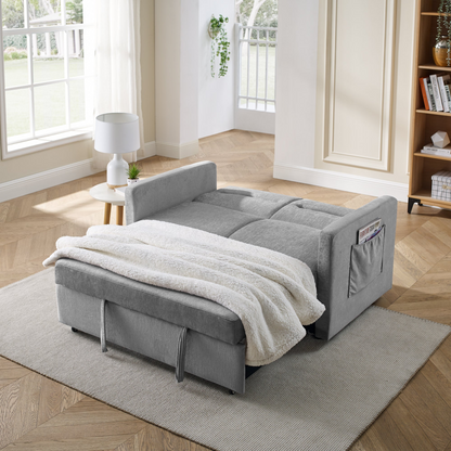 Loveseats Sofa Bed with Pull-out Bed - Comfortable and Versatile Furniture