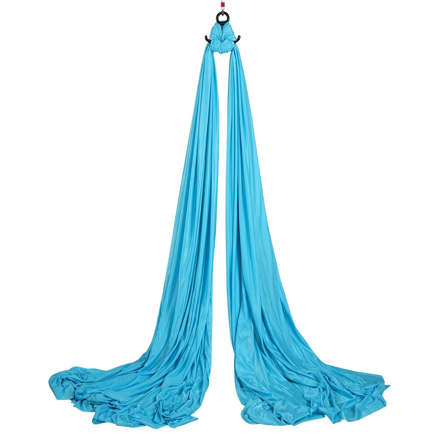 VEVOR Aerial Yoga Hammock & Swing, 5.5 Yards, Aerial Yoga Starter Kit with 100gsm Nylon Fabric, Full Rigging Hardware & Easy Set-up Guide, Antigravity Flying for All Levels Fitness Bodybuilding, Blue