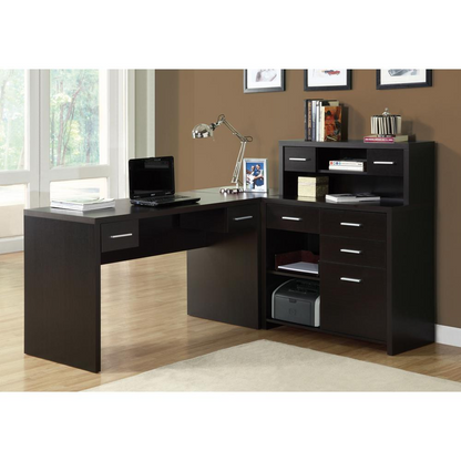 Corner Computer Desk with Storage Drawers | Home Office Furniture