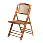 Commercial Bamboo Wood Folding Chairs - Elegant Seating