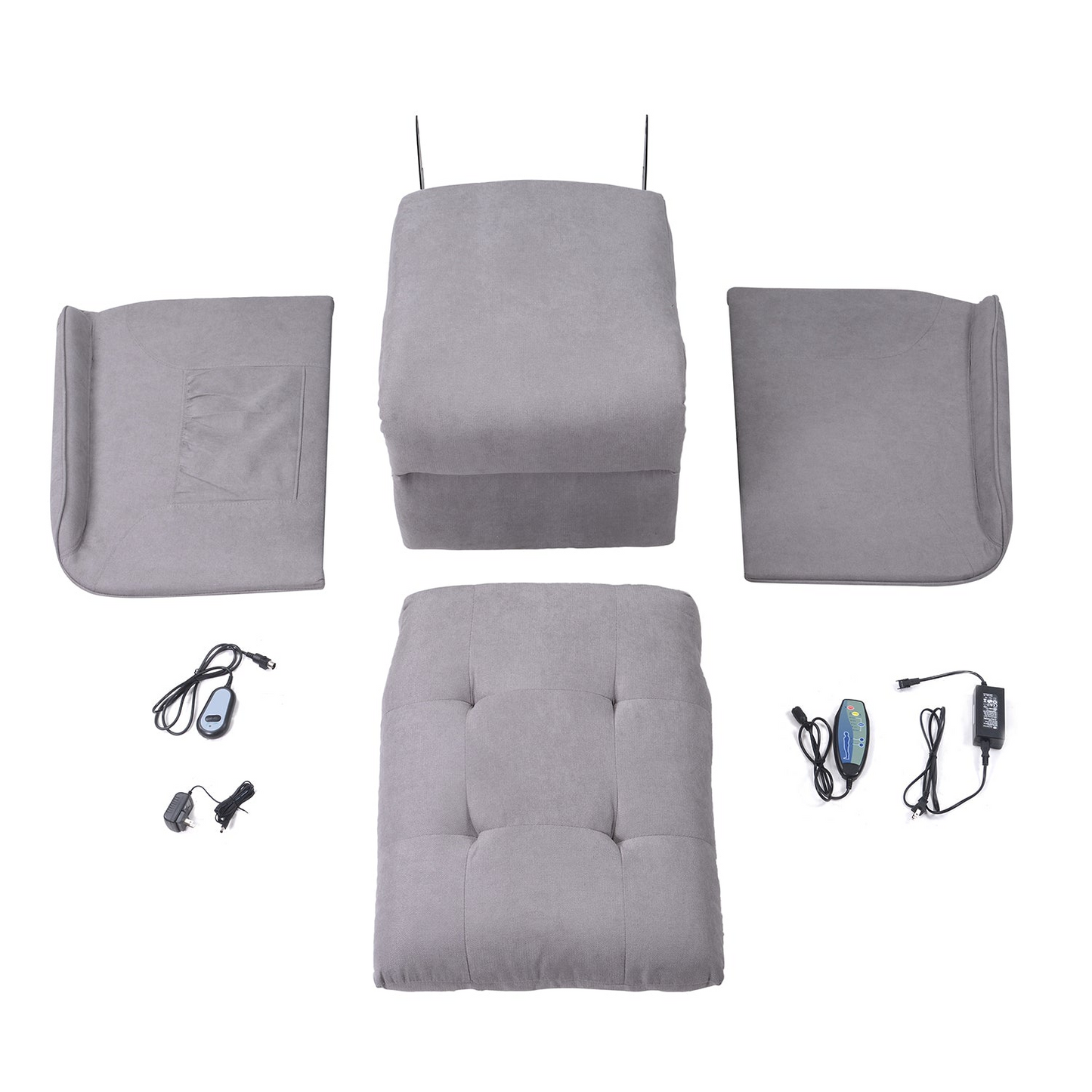 Power Lift Chair for Elderly with Adjustable Massage Function - Recliner Chair for Living Room