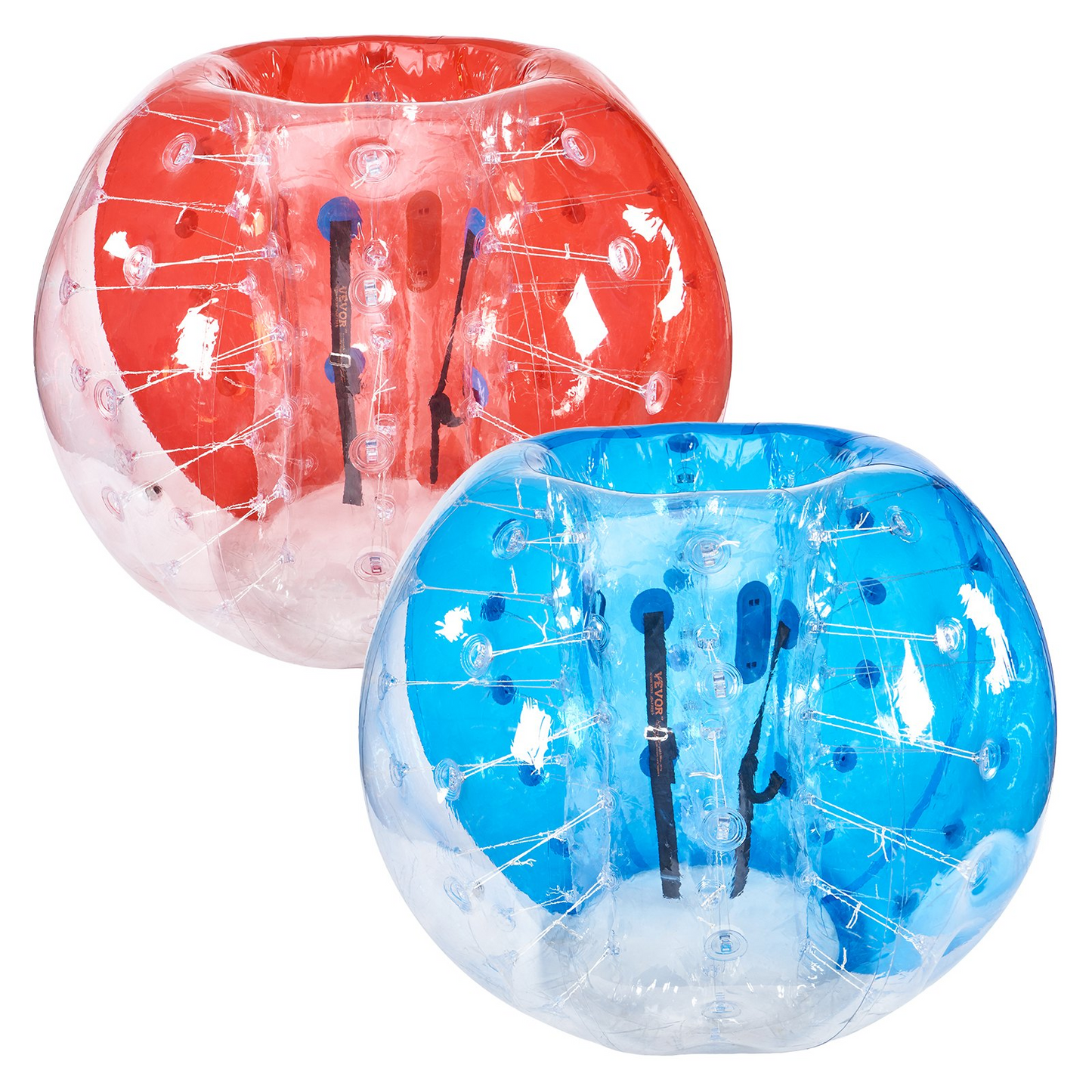 VEVOR Inflatable Bumper BallS 2-Pack 5FT/1.5M Sumo Zorb Balls for Teens & Adults