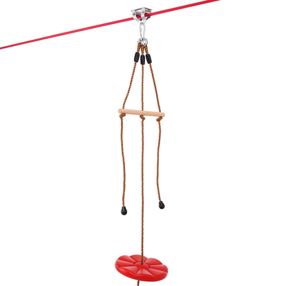 VEVOR 65ft Zipline Kit: Quick Setup, 500 lb Capacity