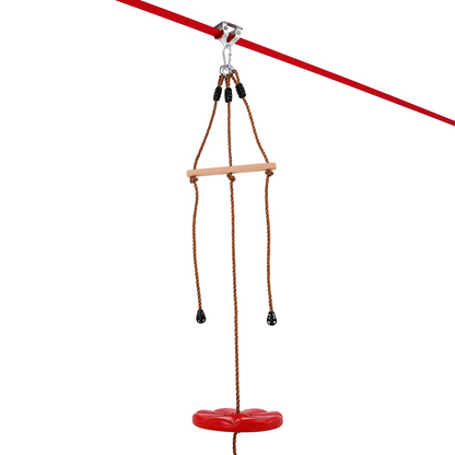 VEVOR 65ft Zipline Kit: Quick Setup, 500 lb Capacity