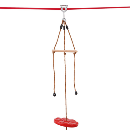 VEVOR 65ft Zipline Kit: Quick Setup, 500 lb Capacity