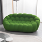 74.8'' Modern Bubble Floor Couch for Living Room, Green