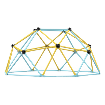 VEVOR Climbing Dome, Jungle Gym Supports 600LBS and Easy Assembly, 6FT Geometric Dome Climber Play Center for Kids 3 to 9 Years Old, with Climbing Grip, Outdoor and Indoor Play Equipment for Kids