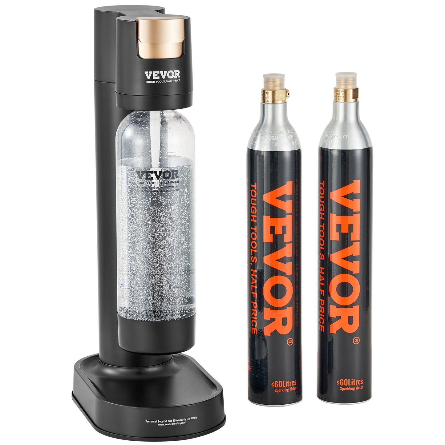 VEVOR Sparkling Water Maker – Home Soda Machine with CO₂ Cylinders