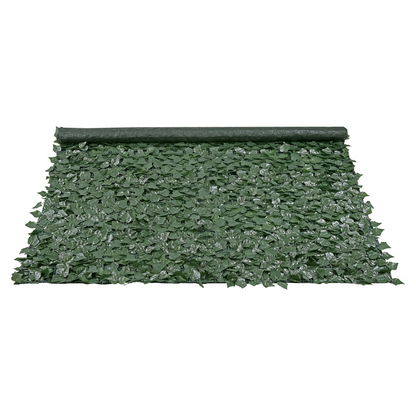 VEVOR Ivy Privacy Fence, 96 x 72 in Artificial Green Wall Screen, Greenery Ivy Fence with Mesh Cloth Backing and Strengthened Joint, Faux Hedges Vine Leaf Decoration for Outdoor Garden, Yard, Balcony