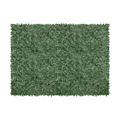 VEVOR Ivy Privacy Fence, 96 x 72 in Artificial Green Wall Screen, Greenery Ivy Fence with Mesh Cloth Backing and Strengthened Joint, Faux Hedges Vine Leaf Decoration for Outdoor Garden, Yard, Balcony