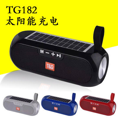 Patio Party Solar Bluetooth Speaker – Hi-Fi Stereo, Hands-Free, 4 Modes - Navarrete Furniture
