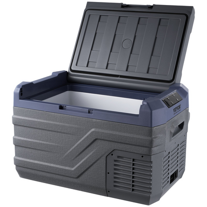 VEVOR 25L Dual Zone Portable Cooler, Compact for Car, Camping & Home Use