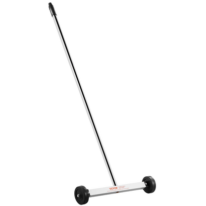 VEVOR 15-Inch Magnetic Sweeper with Wheels Telescoping Magnetic Pickup Tool