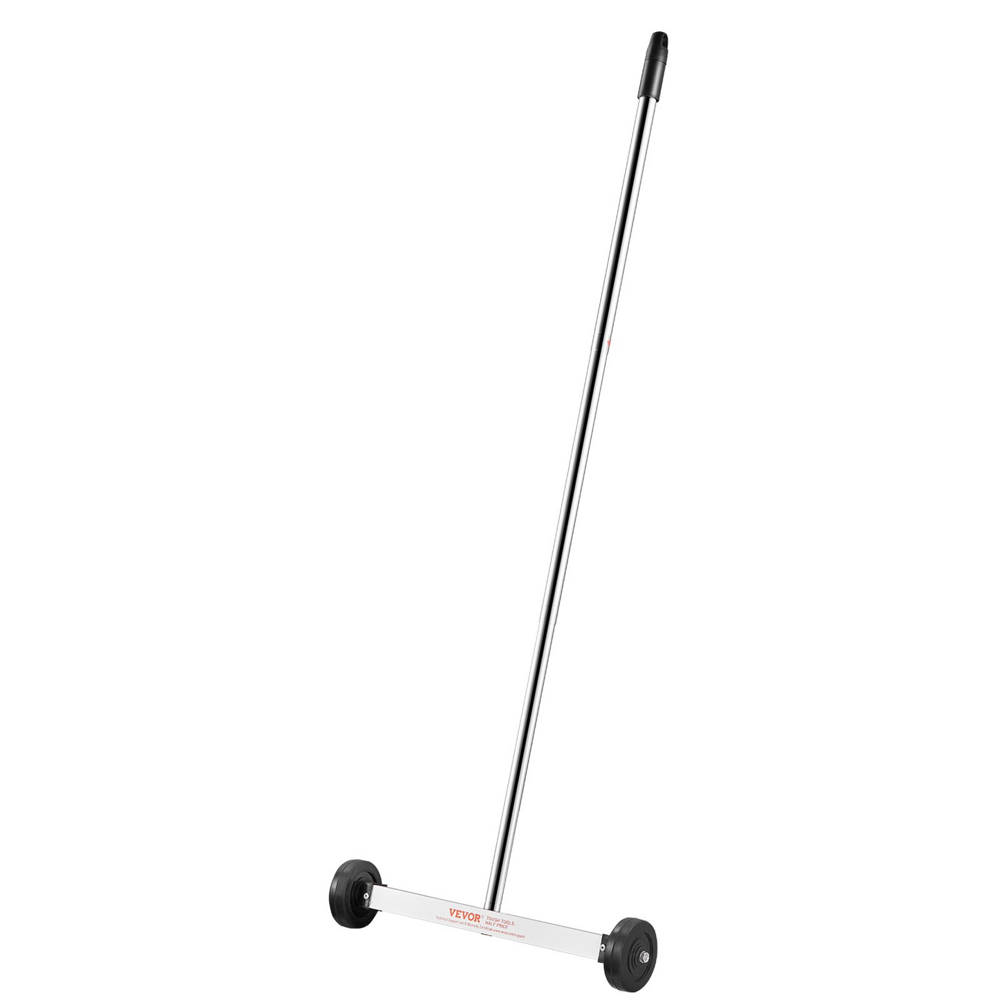 VEVOR 15-Inch Magnetic Sweeper with Wheels Telescoping Magnetic Pickup Tool