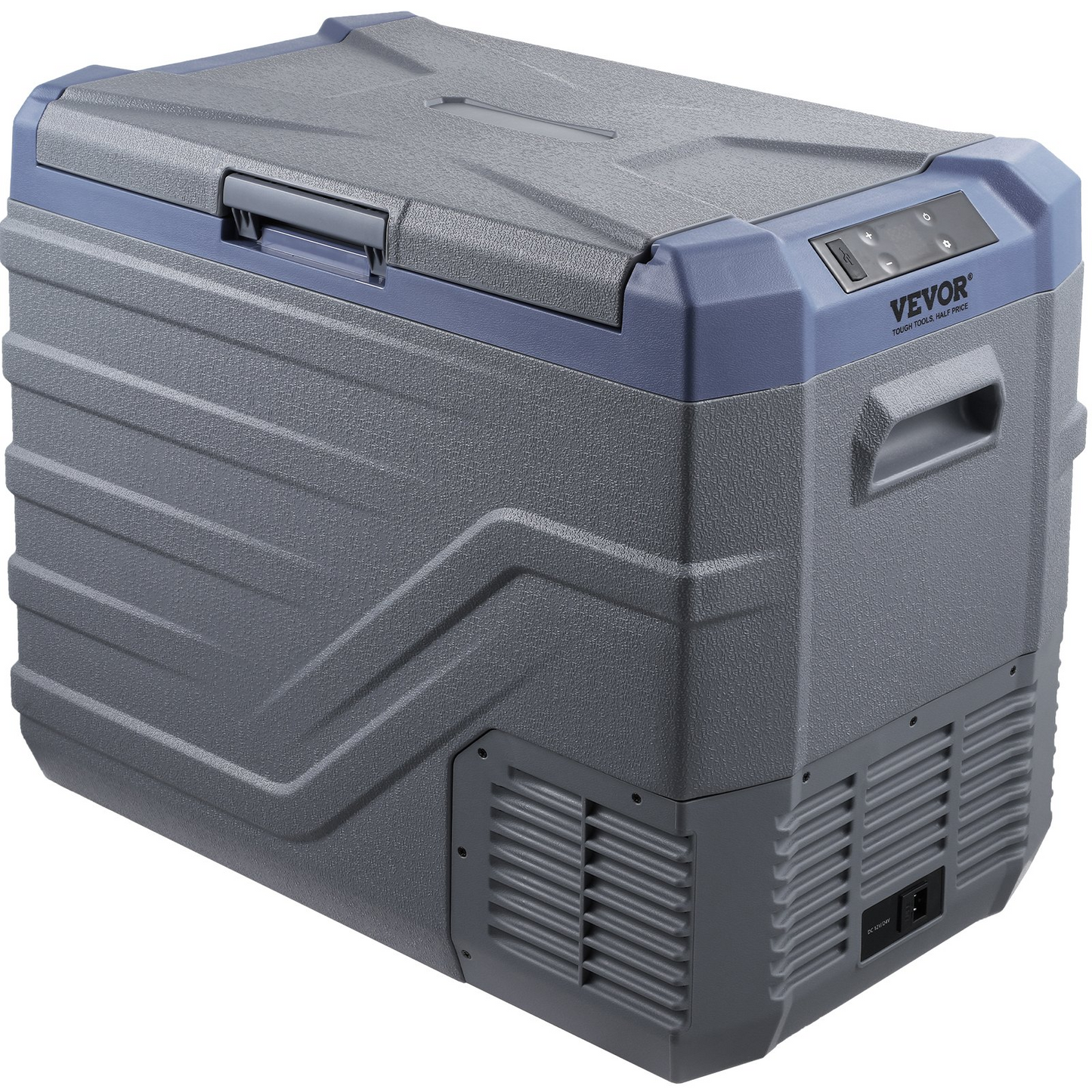 VEVOR 45L Portable Cooler, Single Zone, Compact Design for Home & Car