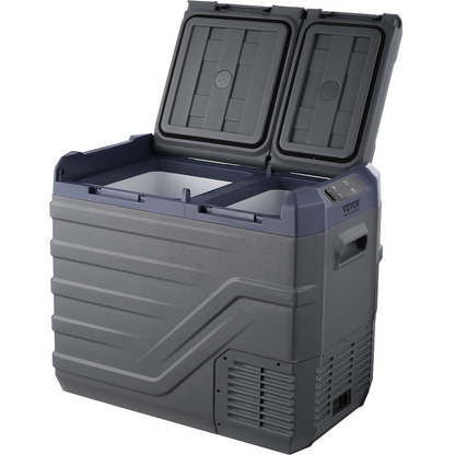 VEVOR 40L Dual Zone Portable Cooler, Versatile Cooler for Home & Car