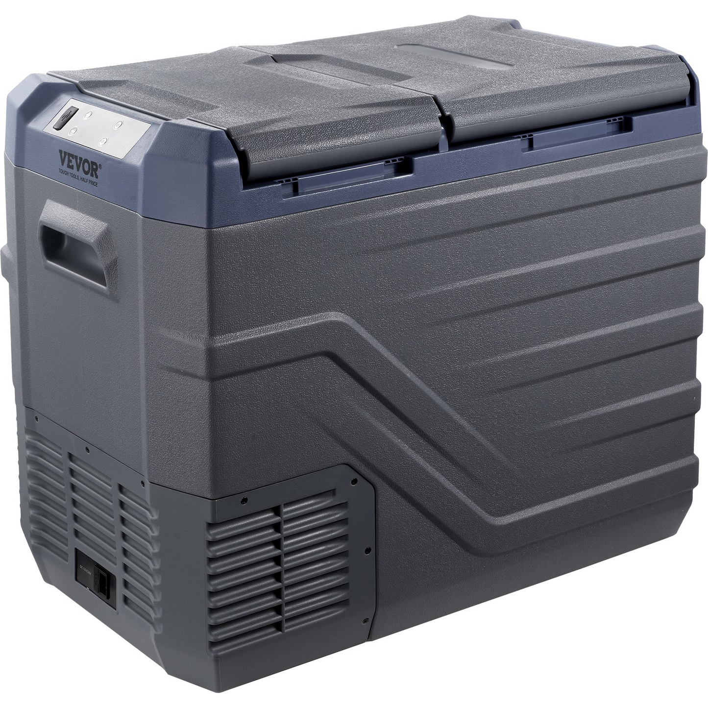 VEVOR 40L Dual Zone Portable Cooler, Versatile Cooler for Home & Car