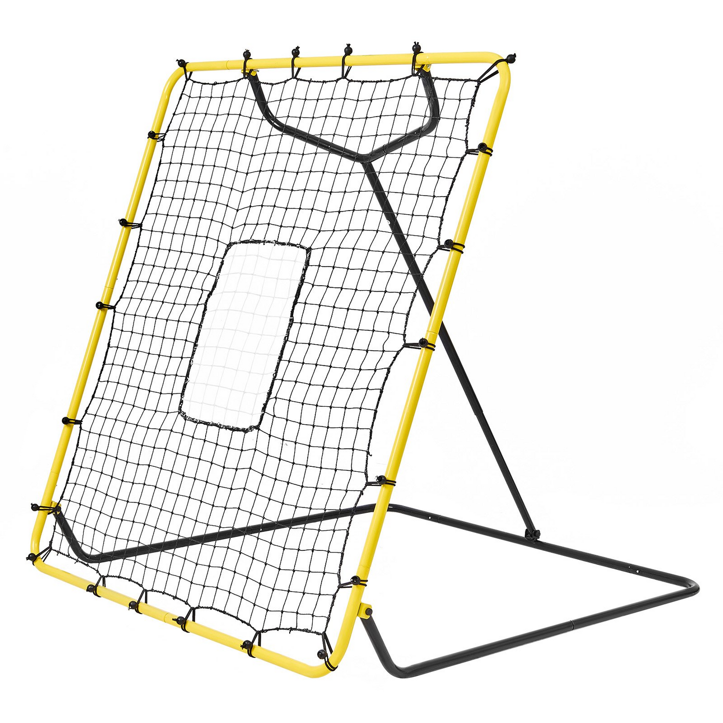 VEVOR Baseball & Softball Rebounder Net 4x4.5 Ft, Adjustable Pitch Back