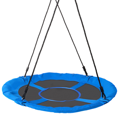 VEVOR Tree Swing 40 In Saucer Swing 750lbs Weight Capacity 900D Oxford Blue