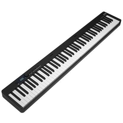 VEVOR 88 Key Folding Keyboard Piano Portable Foldable Bluetooth MIDI with Stand