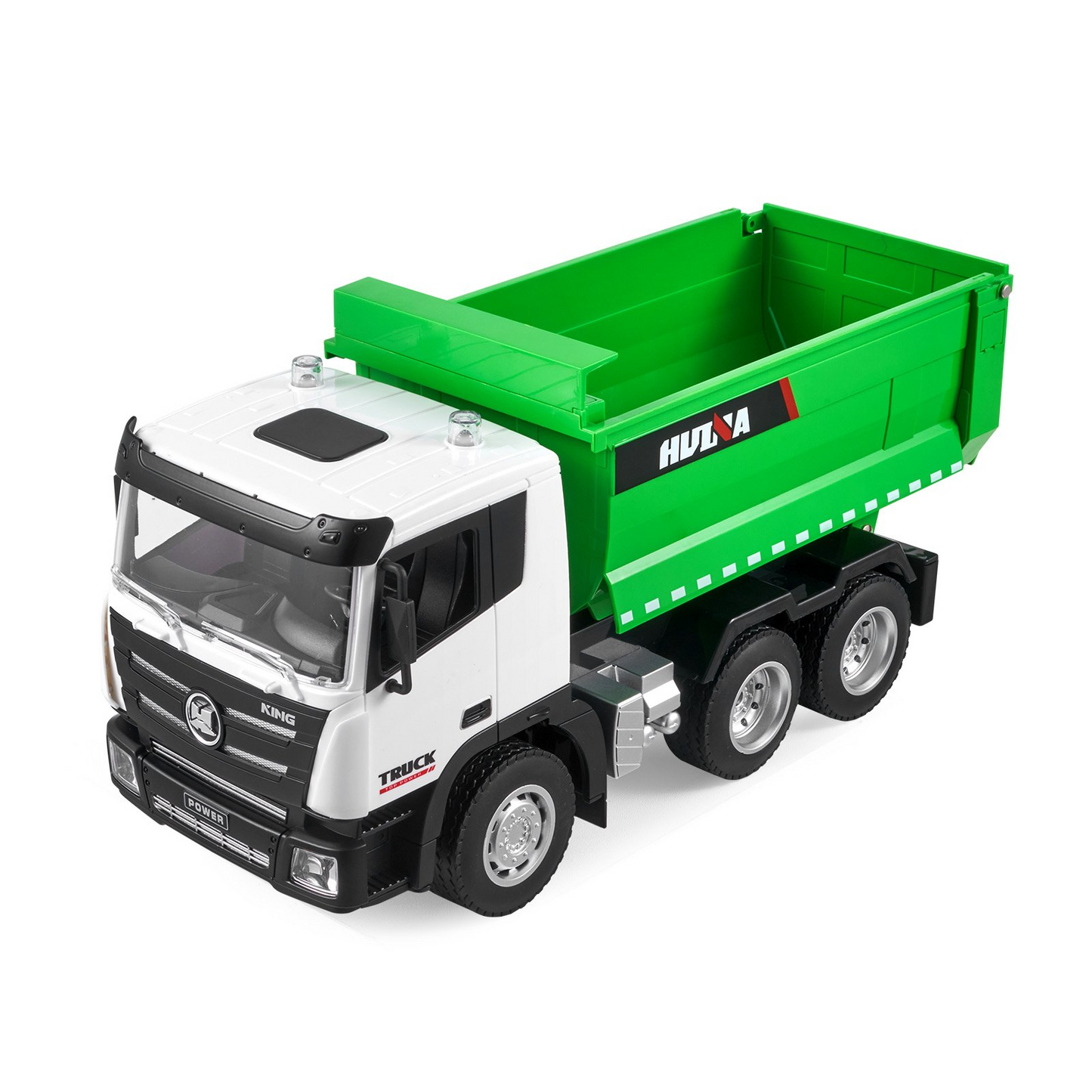 Christmas Gift! VEVOR RC Remote Control Dump Truck Toy Construction Vehicle Toy 9CH 1:18 Scale